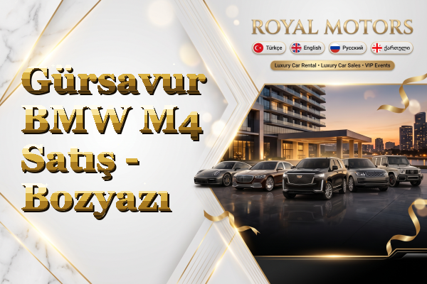 Gürsavur BMW M4 Satış - Bozyazı