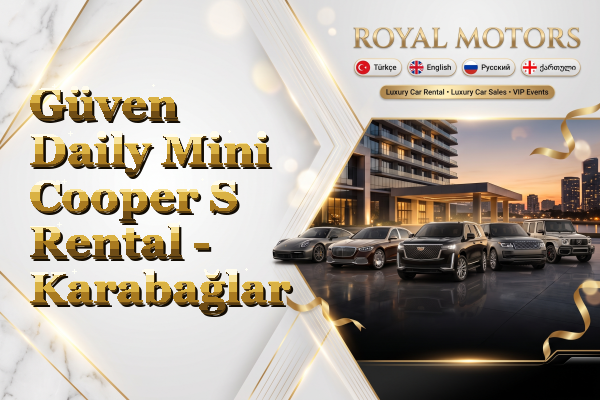 Güven Daily Mini Cooper S Rental - Karabağlar