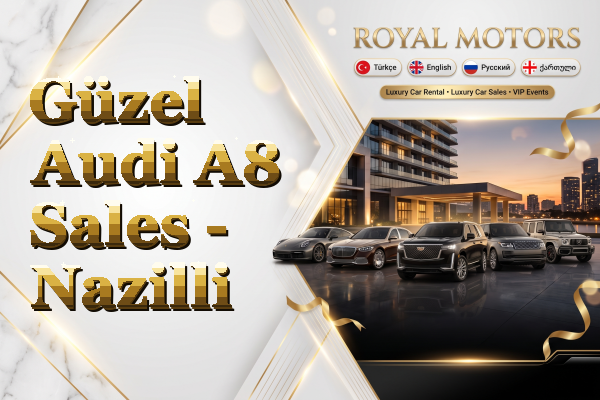 Güzel Audi A8 Sales - Nazilli