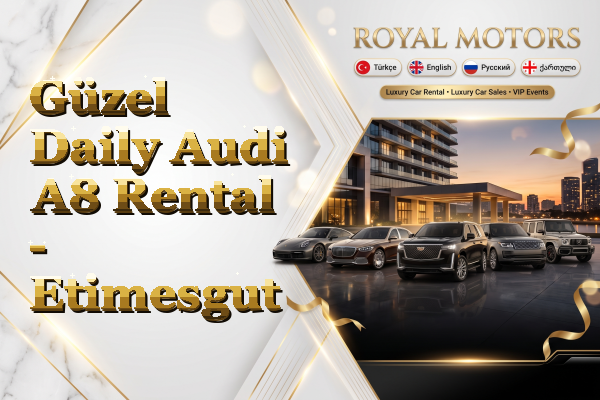Güzel Daily Audi A8 Rental - Etimesgut