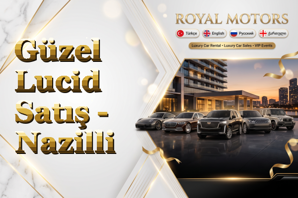 Güzel Lucid Satış - Nazilli