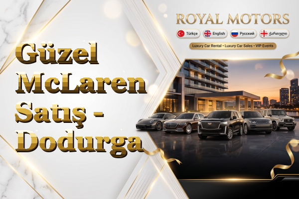 Güzel McLaren Satış - Dodurga