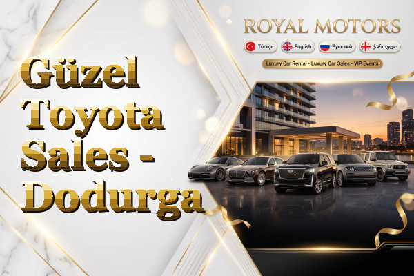 Güzel Toyota Sales - Dodurga