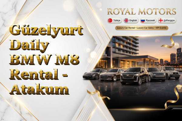 Güzelyurt Daily BMW M8 Rental - Atakum