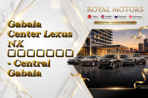 Gabala Center Lexus NX გაყიდვა - Central Gabala