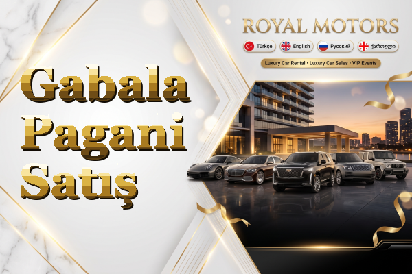 Gabala Pagani Satış