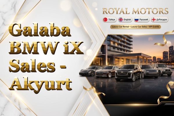 Galaba BMW iX Sales - Akyurt