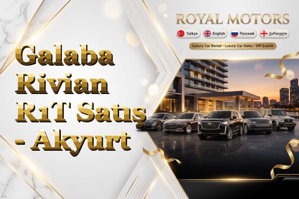 Galaba Rivian R1T Satış - Akyurt