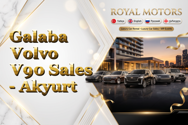 Galaba Volvo V90 Sales - Akyurt