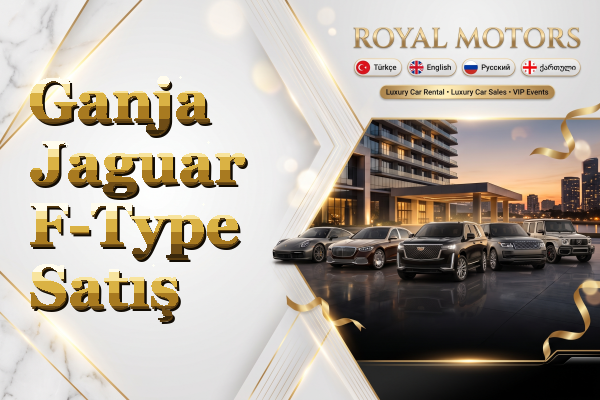 Ganja Jaguar F-Type Satış