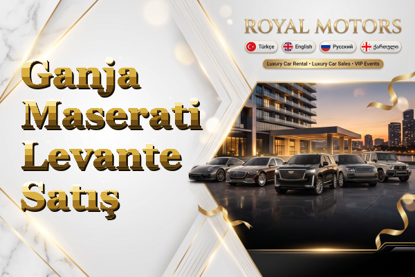 Ganja Maserati Levante Satış
