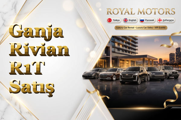 Ganja Rivian R1T Satış