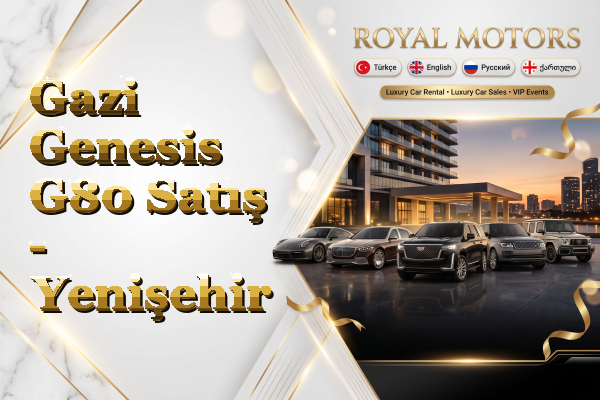 Gazi Genesis G80 Satış - Yenişehir