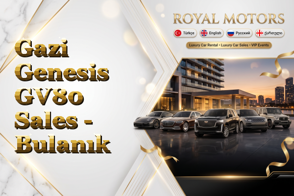 Gazi Genesis GV80 Sales - Bulanık