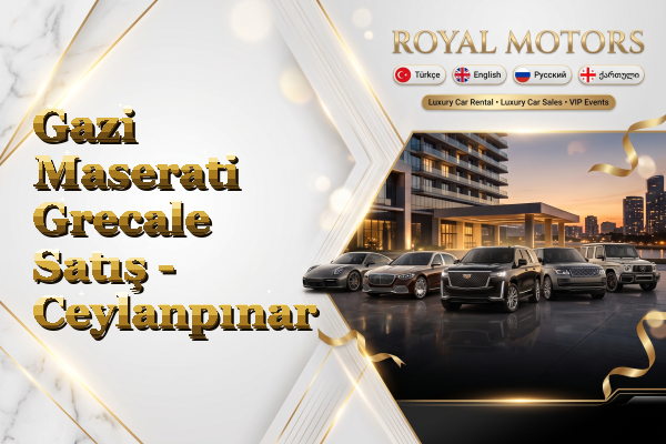Gazi Maserati Grecale Satış - Ceylanpınar