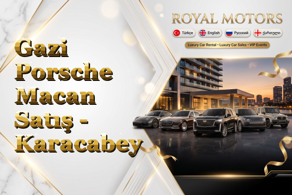 Gazi Porsche Macan Satış - Karacabey