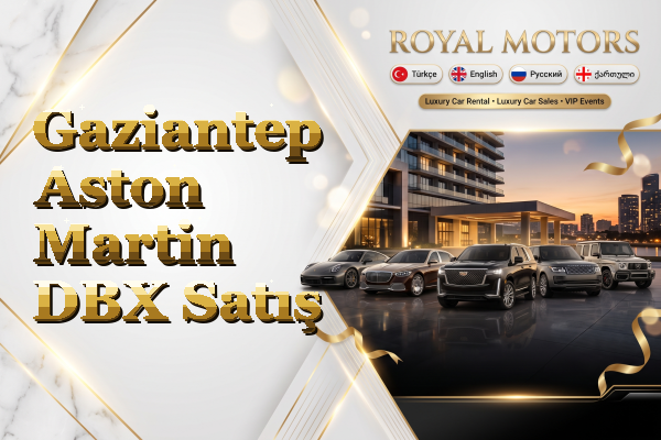 Gaziantep Aston Martin DBX Satış