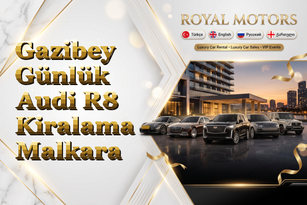 Gazibey Günlük Audi R8 Kiralama - Malkara