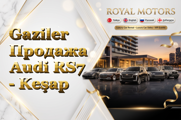 Gaziler Продажа Audi RS7 - Keşap