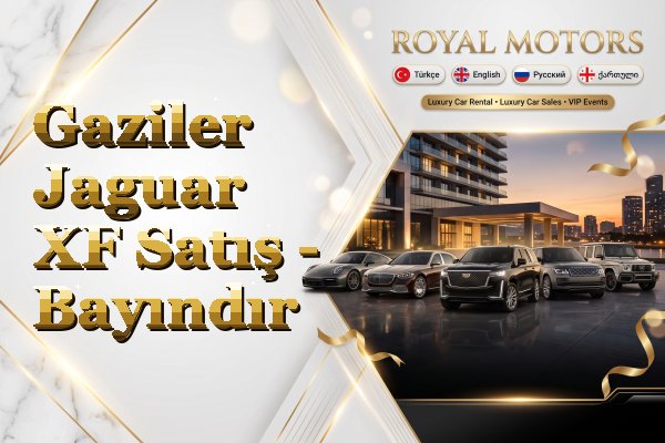 Gaziler Jaguar XF Satış - Bayındır