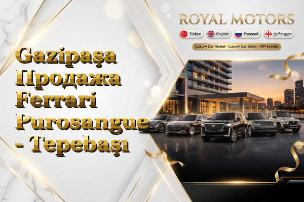 Gazipaşa Продажа Ferrari Purosangue - Tepebaşı