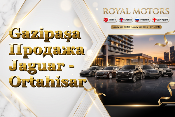 Gazipaşa Продажа Jaguar - Ortahisar