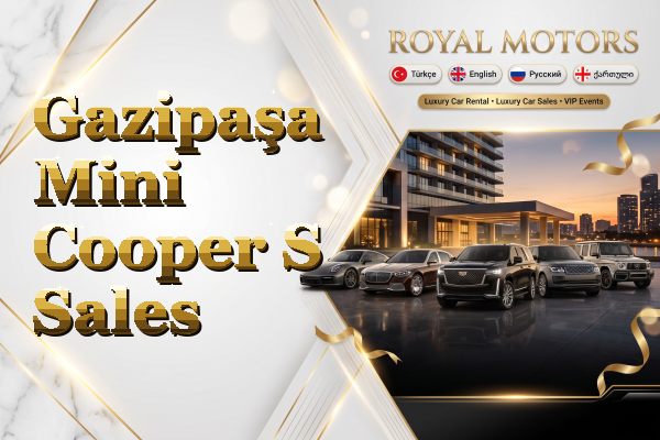 Gazipaşa Mini Cooper S Sales