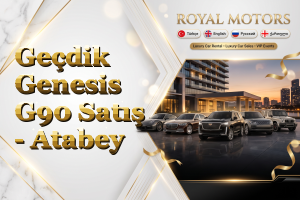 Geçdik Genesis G90 Satış - Atabey