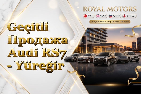 Geçitli Продажа Audi RS7 - Yüreğir