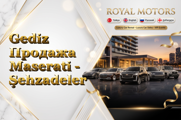 Gediz Продажа Maserati - Şehzadeler