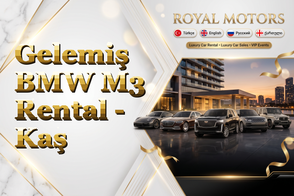 Gelemiş BMW M3 Rental - Kaş