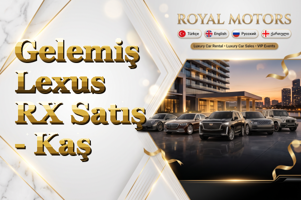 Gelemiş Lexus RX Satış - Kaş