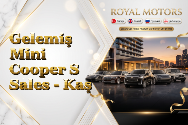 Gelemiş Mini Cooper S Sales - Kaş
