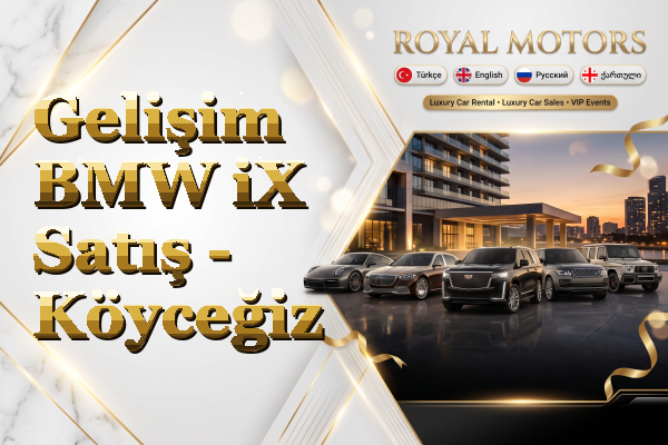 Gelişim BMW iX Satış - Köyceğiz