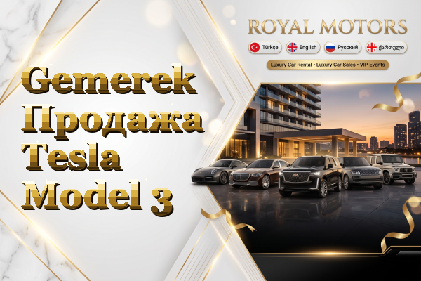 Gemerek Продажа Tesla Model 3