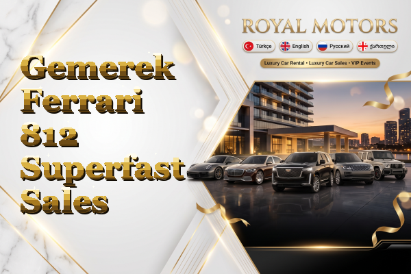 Gemerek Ferrari 812 Superfast Sales