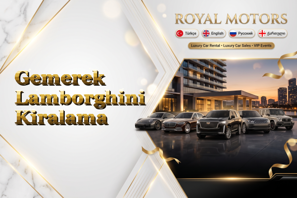 Gemerek Lamborghini Kiralama