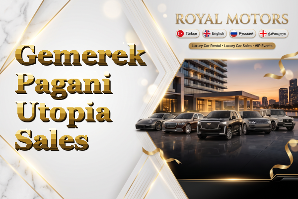 Gemerek Pagani Utopia Sales
