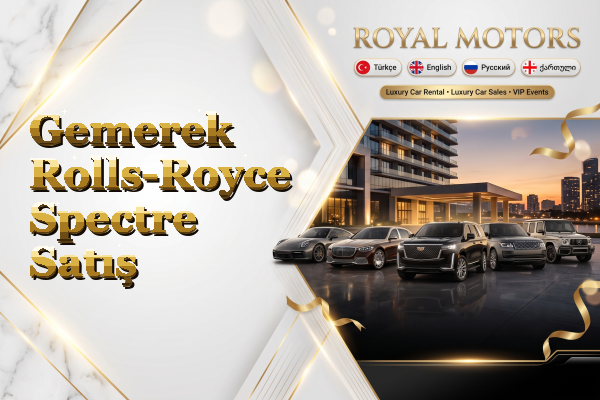Gemerek Rolls-Royce Spectre Satış