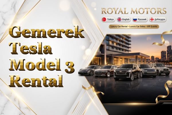 Gemerek Tesla Model 3 Rental