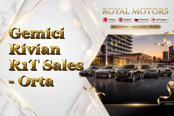 Gemici Rivian R1T Sales - Orta