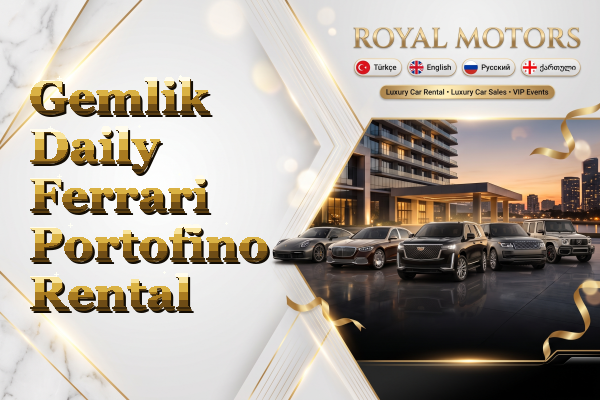 Gemlik Daily Ferrari Portofino Rental