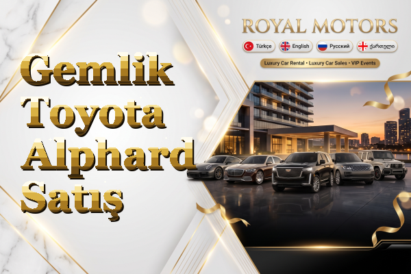 Gemlik Toyota Alphard Satış