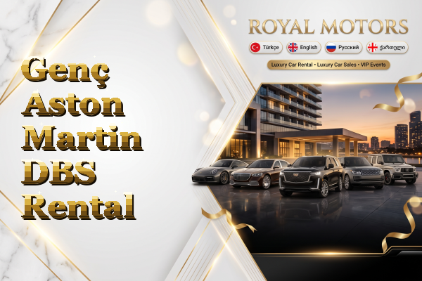 Genç Aston Martin DBS Rental