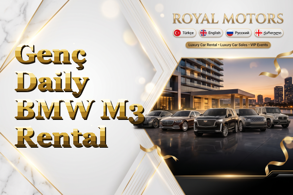 Genç Daily BMW M3 Rental