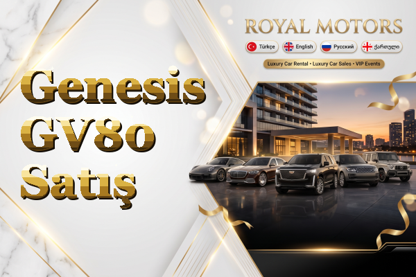 Genesis GV80 Satış
