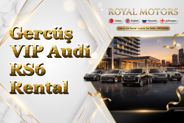 Gercüş VIP Audi RS6 Rental