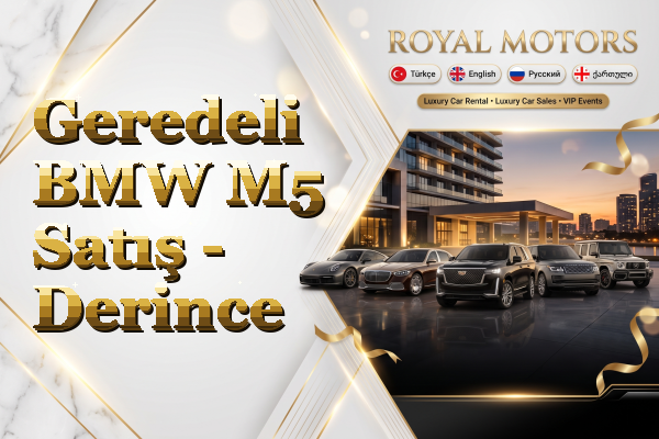 Geredeli BMW M5 Satış - Derince