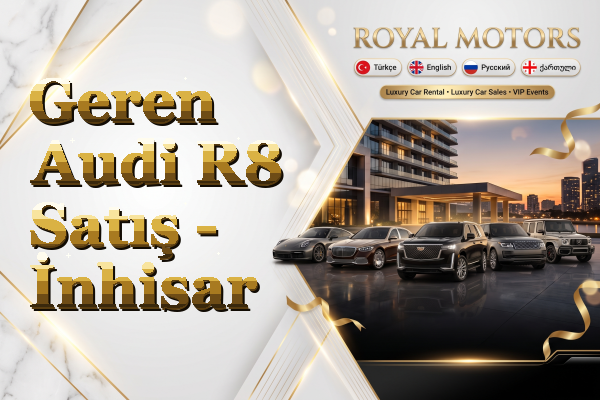 Geren Audi R8 Satış - İnhisar