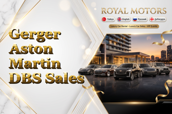 Gerger Aston Martin DBS Sales
